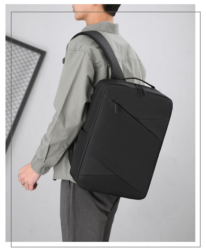New Business Commute Business Trip Computer Backpack Men's Three-piece Set