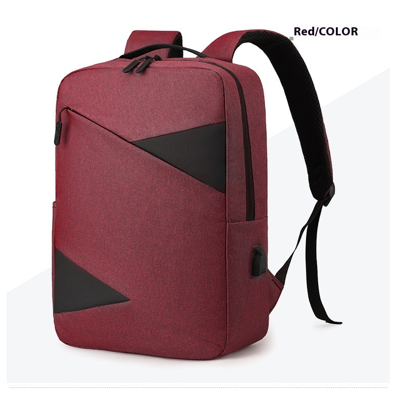 New Business Commute Business Trip Computer Backpack Men's Three-piece Set