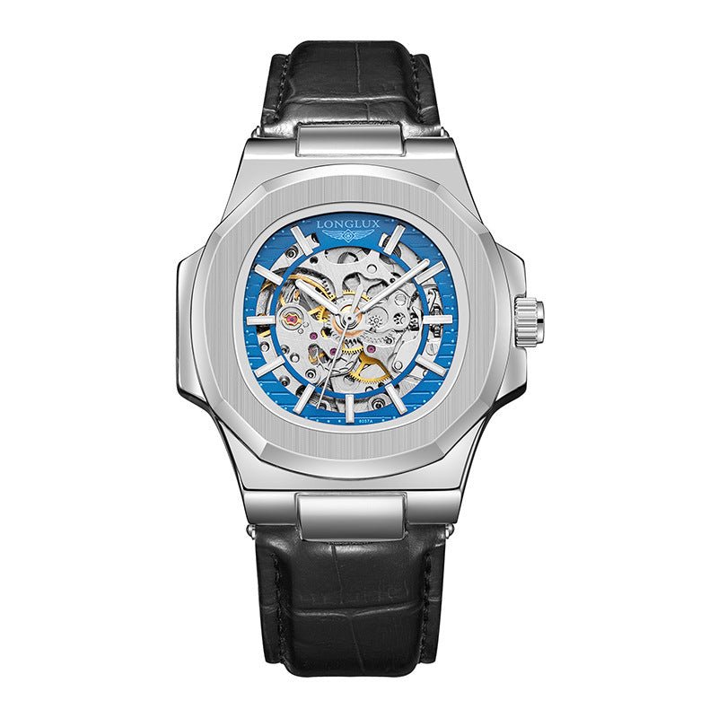 Barrel-shaped Belt Men's Waterproof Mechanical Watch