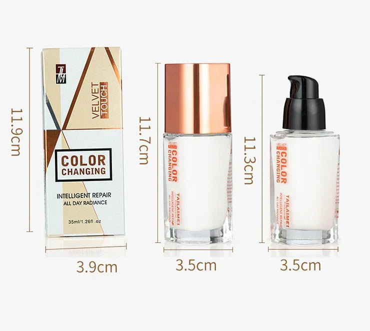 Colour-Changing Flawless Foundation – Adapts to Your Skin Tone Instantly