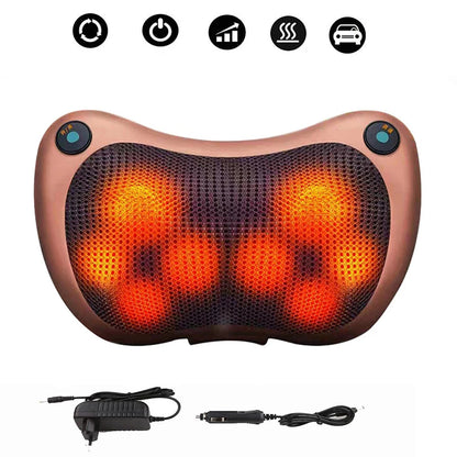 Electric Neck and Body Massager Pillow