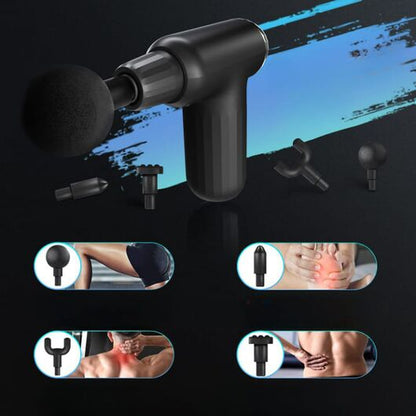 FH-820 Muscle Massage Gun with 4 Attachments