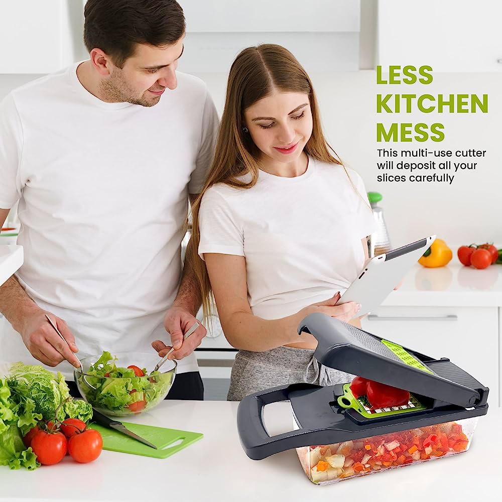 Nicer Dicer: All-in-One Fruit & Vegetable Cutter Set