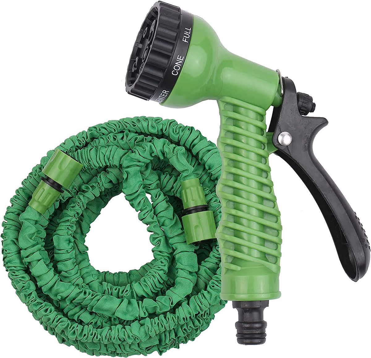 Expandable Garden Hose with Adjustable Spray Nozzle